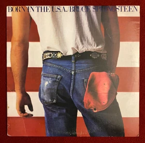 BRUCE SPRINGSTEEN Born In The USA 1984 1st Press **RL Columbia QA 38653 VG/VG - Picture 1 of 8