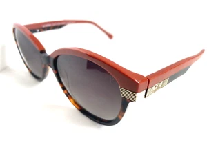 😎 Polarized Gianfranco Ferré GF Ferre GFF 11E15 002 Orange Women's Sunglasses - Picture 1 of 5