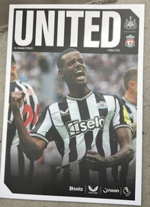 Newcastle Utd v Liverpool FC 27/08/2023 Football Programme Brand New - Picture 1 of 1