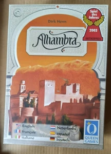 Alhambra Game Dirk Henn Board Game Queen Games 2007 Small Box NEW - Picture 1 of 3
