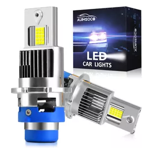 2PCS D4S D4R LED Lights Replace HID Xenon Super Bright 6000K Conversion Kit - Picture 1 of 10