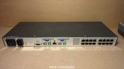 HP 340387-001 CAT5 16 PORT KVM SERVER CONSOLE SWITCH 1280 X 1024 75 HZ - Bild 1 von 2