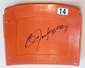 Bo Jackson Signed Auto Auburn Tigers JHS Jordan Hare Stadium Seatback PSA ITP - Picture 1 of 3