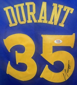 Kevin Durant Signed Autographed Golden State Warriors Nike Jersey PSA/DNA COA - Picture 1 of 6