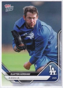 2025 MLB Topps NOW Road To Opening Day Japan Edition #OD-277 Clayton Kershaw - Picture 1 of 2