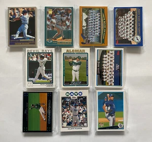 Tampa Bay Rays 2000-09 Topps base team sets (HOFers Boggs, McGriff, Alomar) - Picture 1 of 1