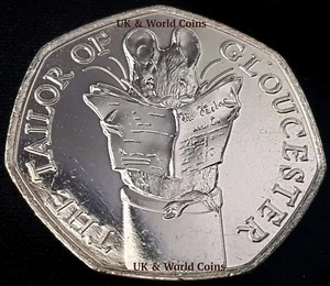 2018 The Schneider of Gloucester 50p Fifty Pence unzirkulierte Münze - Bild 1 von 2