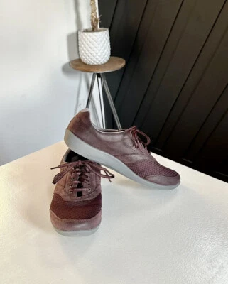 Zapatos informales Clarks CloudSteppers Sillian Emma talla 10 morados para mujer Foto 1 de 4