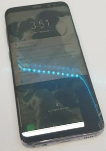 Unlocked Samsung Galaxy S8 G950F/SOLD AS IS/Crack/PIN LOCKED/Faulty touchscreen - Picture 1 of 7