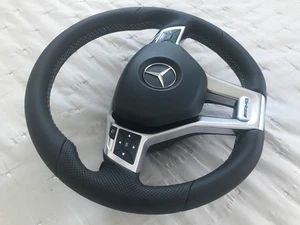 ORIGINAL LENKRAD AMG MERCEDES A B C E SL SLK GLK W172 W176 W212 W204 W218 W231 - Picture 1 of 18