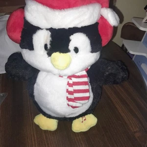 Avon Stechpalme Pinguin animierte Plüschlichter Weihnachten singen Winter Wonderland Vid - Bild 1 von 6