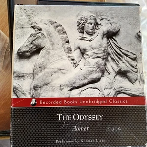 “The Odyssey” by Homer Audio Book Read By Norman Dietz  11 Unabridged Audio CDs - Picture 1 of 2