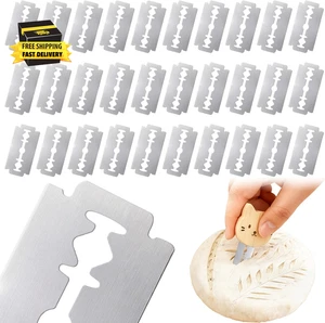 30 Stück Brot Lahm Ersatzklingen mit Einzelverpackung, Ultra Sharp Stai - Bild 1 von 6