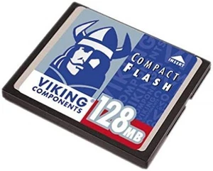 Viking 128MB 10x Write Speed Compact Flash Card - Picture 1 of 1