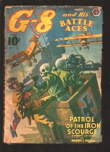 G-8 and His Battle Aces 8/1939-Skeletons fight with G-8 on this weird menace her - Picture 1 of 2