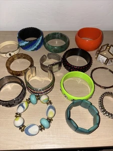 Lote de 15 relojes de pulsera con cuentas multicolor  - Imagen 1 de 6