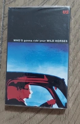 U2 Who's Gonna Ride Your Wild Horses  Cassette Single USA SEALED 422-864 521-4 - Image 1 of 4