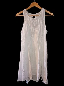 O'neill Women's Sleeveless White Dress Size Medium Cotton Blend - Picture 1 of 6