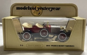 1978 Matchbox Lesney  Y-2 Models of Yesteryear 1914 Prince Henry Vauxhall - Picture 1 of 4