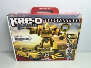 Transformers Bumblebee Kre-o Construction Set 2-in-1 Car Robot 36421 TY - Picture 1 of 2