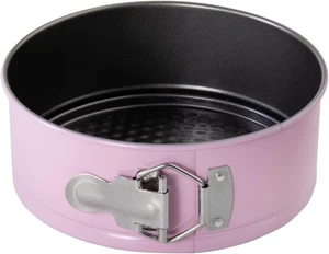 wenco Mini Springform 18 Rosa Tiefe Backform Runde Kuchen Kuchenform Tortenform - Bild 1 von 9