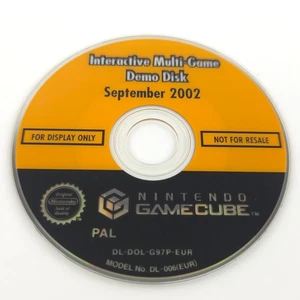 Nintendo GameCube Zubehör : Interactive Multi-Game Demo Disk September 2002 - Bild 1 von 2