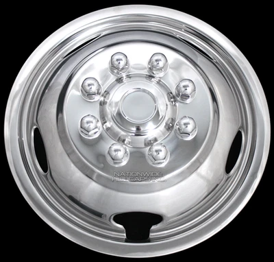 1 Delantero Único para DODGE RAM 3500 03-18 17" Simuladores de Ruedas Cubiertas de Doble Forro Foto 1 de 4