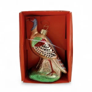 John Derian für Target Truthahn Glas Weihnachtsschmuck NEU - Bild 1 von 4