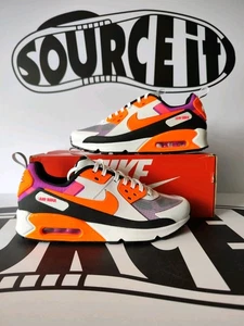 Nike Air Max 90 Drift 'Sunrise' Blanco/Hiper Carmesí 7UK/8US NUEVO - Imagen 1 de 10