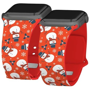 Correa de reloj HD de Navidad compatible con Apple Watch - Imagen 1 de 34