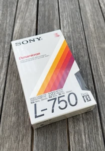 Sony Betamax L-750 Tape - New, Sealed (quantity: 1) - Picture 1 of 2