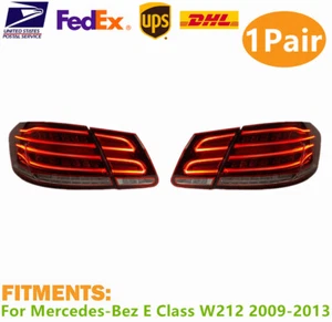 For Mercedes-Bez E-Class W212 2009-2013 Upgraded LED Tail Light Turn Signal Lamp - Foto 1 di 8