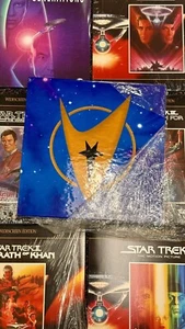 Star Trek - The Movie Voyages - 1995 Laser Disc Box Set - Six Movies Like New - Picture 1 of 5