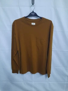 Ex M&S STUNNING TOFFEE JUMPER. SIZE M. 100% COTTON. FANTASTIC VALUE !!!