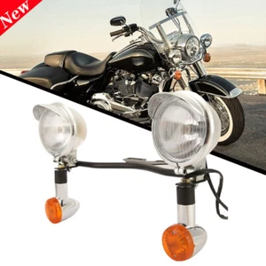 Fog Passing Turn Signal Bar Kit for Suzuki Boulevard C50 C90 M50 Intruder VL1500 - Picture 1 of 12