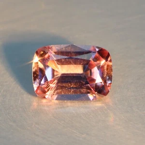 1.03 Ct Ultimate ! Unique Color Change Afghan Pink Diaspore Cushion Cut - Picture 1 of 6