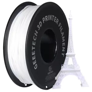 GEEETECH Filament PLA White 1Kg/Roll 1.75mm Normal PLA Filament For 3D Printer - Picture 1 of 8
