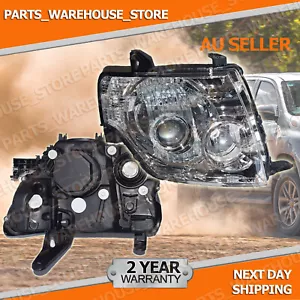 Pair Left&Right Halogen Headlights For Mitsubishi Pajero NS NT NW 2006-2015 - Picture 1 of 5