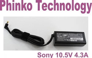Original Power AC Sony Vaio DUO 10 11 13 series VGP-AC10V10 10.5V 4.3A 45W - Picture 1 of 1