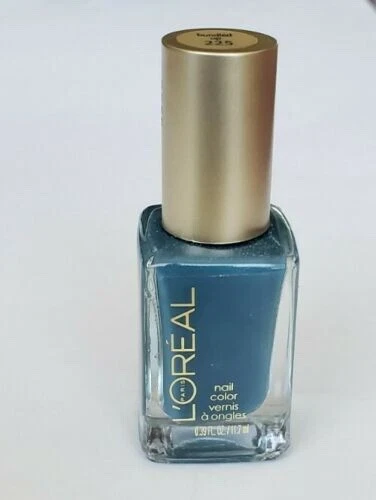 Esmalte de uñas L'Oreal, # 225, incluido, 0,39 fl oz azul Foto 1 de 1