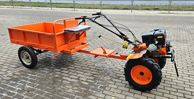 Einachsschlepper 16PS + Anhänger + Schneeräumschild - Bild 1 von 4