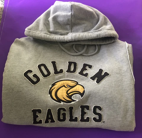 Men's Women’s Southern Miss Marquette Cal State Golden Eagles Hoodie Size L Cover