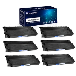 6PK E40 Black Toner For Canon PC700 FC100 FC120 FC108 FC128 FC200 FC204 FC206 - Picture 1 of 9