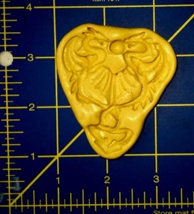 Double Dragon b  -Silicone Mold-Candy Cookie Crafts Cake Pop Cupcake topper Clay - Picture 1 of 1