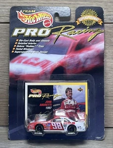 VTG HOT WHEELS John Andretti #98 Pro Racing 1:64 Diecast Stock Car 1997 Ford - Picture 1 of 14