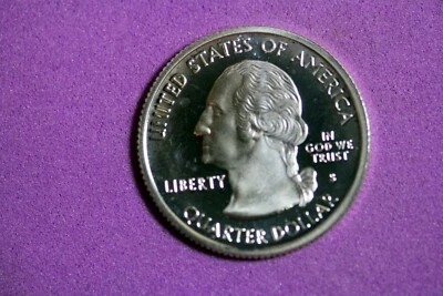 2001 - S PROOF "NORTH CAROLINA" STATEHOOD Washington Quarter! #J24001 - Image 1 of 2