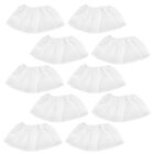 10 Pcs White Non-woven Fabric Vacuum Bag Nail Suction Collector Dust