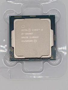 Intel Core i5-10600T SRH39 2.4Ghz LGA1200 Desktop CPU processor computer - Bild 1 von 2