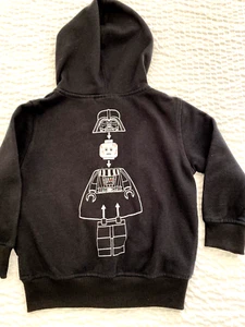 Lego Star Wars Boys Hooded Sweatshirt Jacket Size 4* - Picture 1 of 3