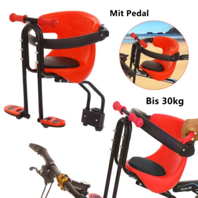 Kindersitz Fahrrad Sicherheits-Kindersitz Vorne Halterung für Mountainbike 30kg - Bild 1 von 4